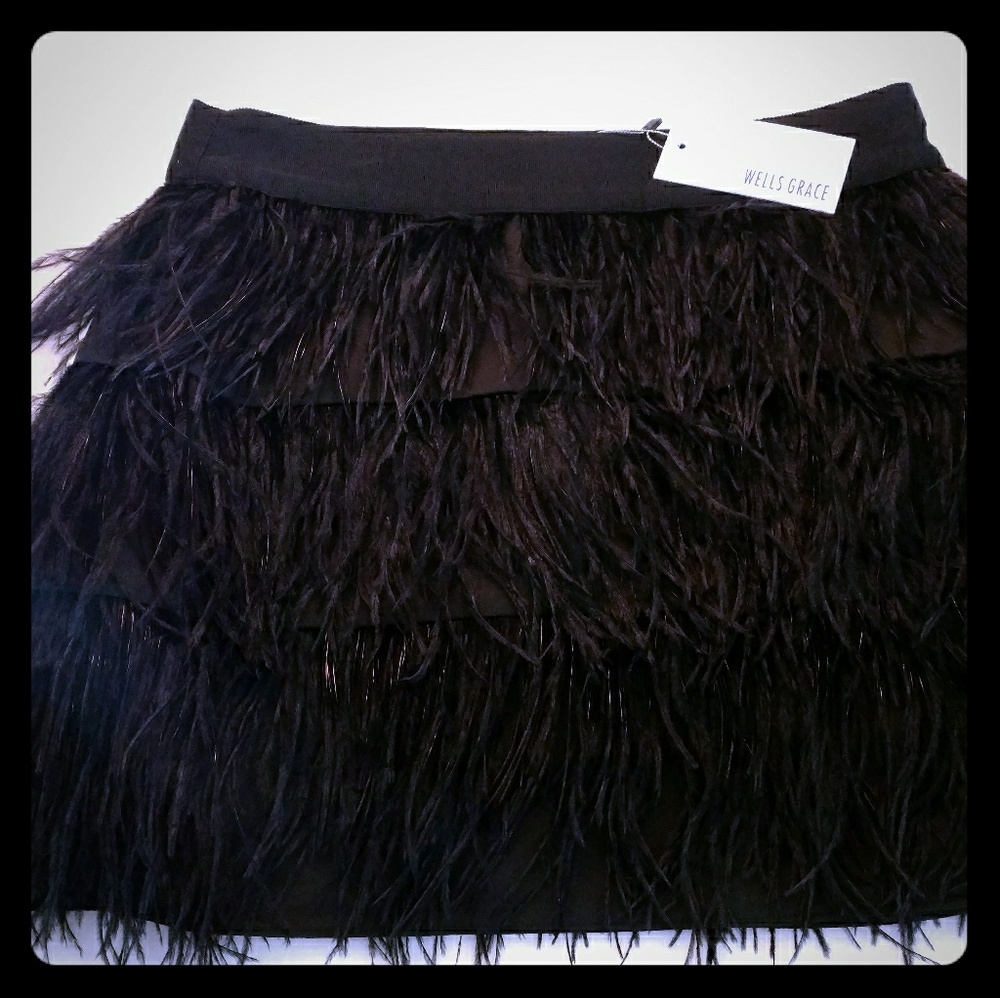 Fringe skirt